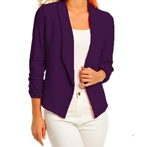 Plum blazer